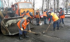 Киев останется с разбитыми дорогами до весны