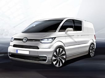 Volkswagen привезет в Женеву мини-версию Transporter