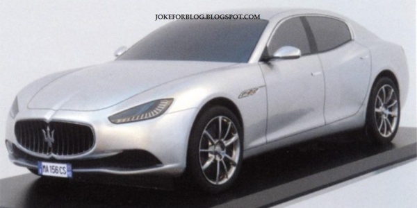 Седан Maserati Ghibli выловлен Сетью