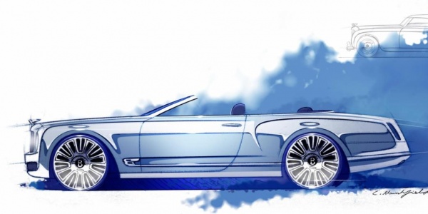 Bentley Mulsanne готовится сбросить верх