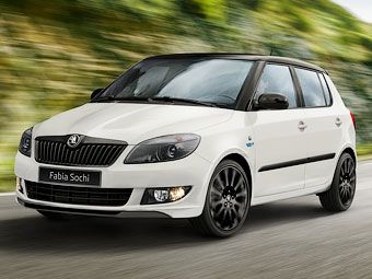 Skoda подготовила “сочинские” версии Fabia и Yeti