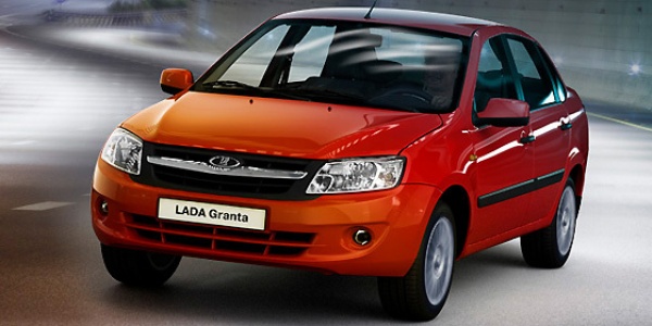 Экспортная Lada Granta обойдется в полтора раза дороже