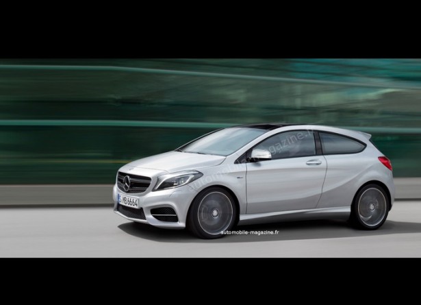 Mercedes CLY будет меньше, чем A-Class