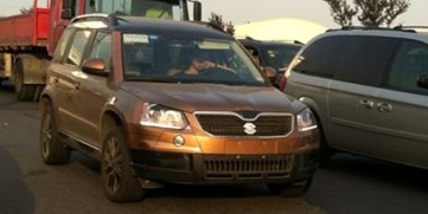 Skoda Yeti замаскировали под Suzuki во время тестов