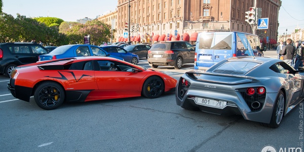 В Питере засветился мега-уникальный суперкар Zenvo ST1