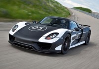 Porsche выпустила видео тест-драйва 918 Spyder в солнечном штате Невада