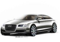 Audi выпустила очередной тизер A8 и S8 2014