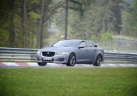 Jaguar XJ Supersport Nürburgring Taxi врезался в ограждение Северной Петли