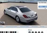 Заработал онлайн-конфигуратор для Mercedes-Benz S-Class 2014