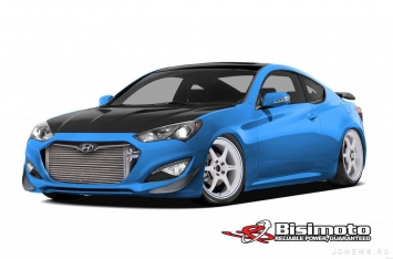 1000-сильный Hyundai Genesis Coupe дебютирует на выставке SEMA