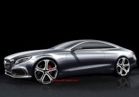 Вышел официальный тизер Mercedes-Benz S-Class Coupe Concept