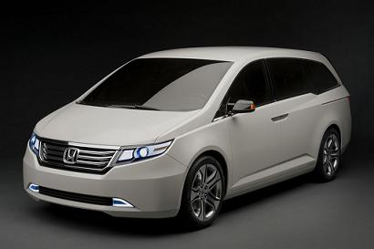 Компания Honda опубликовала фотографии минивэна Odyssey