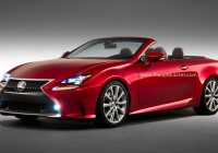 В сети появился рендер кабриолета Lexus RC