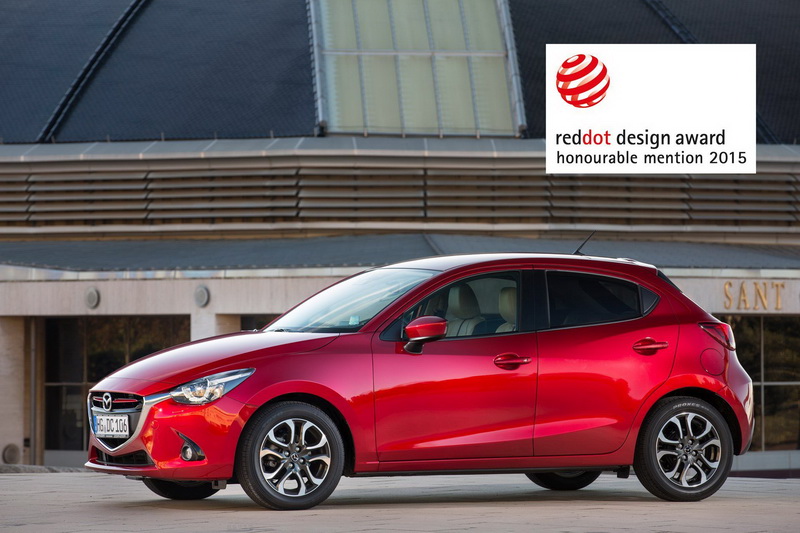 Три абсолютно нові моделі Mazda отримали нагороди від Red Dot Design Awards 2015